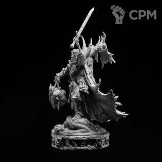Описание картинки Drahomyr Lord of Undead от Мастерская террейна по цене 400руб | Свободный Рынок Миниатюр - СРМ