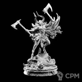 Описание картинки Morag - The Crimson Dread от Мастерская террейна по цене 600руб | Свободный Рынок Миниатюр - СРМ