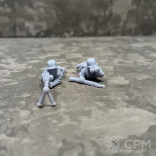 Описание картинки Bolt Action German Infantry Немецкие пулемётчики 1 от Silver Pendulum по цене 250руб | Свободный Рынок Миниатюр - СРМ