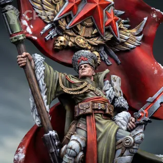 Описание картинки Veteran regimental standard. от Shizoface по цене 350руб | Свободный Рынок Миниатюр - СРМ