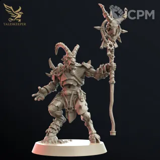 Описание картинки Beastman | cultists от Daniilfedyakov по цене 600руб | Свободный Рынок Миниатюр - СРМ