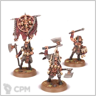 Описание картинки Chaos Khorngor Command от OldHammer Мастерская по цене 500руб | Свободный Рынок Миниатюр - СРМ