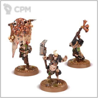 Описание картинки Chaos Pestigors Command от OldHammer Мастерская по цене 500руб | Свободный Рынок Миниатюр - СРМ
