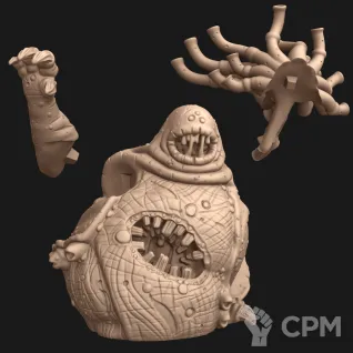 Описание картинки Beast of Nurgle от Naggaroth Night по цене 1 000руб | Свободный Рынок Миниатюр - СРМ