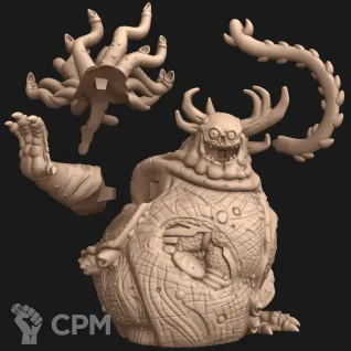 Описание картинки Beast of Nurgle от Naggaroth Night по цене 1 000руб | Свободный Рынок Миниатюр - СРМ