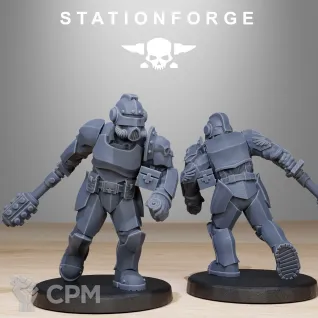 Описание картинки Death Korps of Krieg от Мастерская 3D Gia по цене 1 500руб | Свободный Рынок Миниатюр - СРМ
