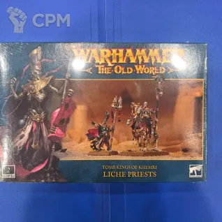 Описание картинки TOW: Tomb Kings of Khemri Liche Priests от Akella по цене 5 200руб | Свободный Рынок Миниатюр - СРМ