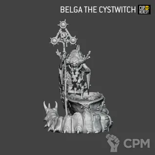 Описание картинки Belga the Cystwitch от Cup of Heresy по цене 340руб | Свободный Рынок Миниатюр - СРМ