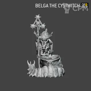 Описание картинки Belga the Cystwitch от Cup of Heresy по цене 340руб | Свободный Рынок Миниатюр - СРМ
