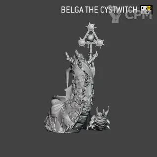 Описание картинки Belga the Cystwitch от Cup of Heresy по цене 340руб | Свободный Рынок Миниатюр - СРМ