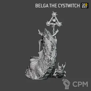 Описание картинки Belga the Cystwitch от Cup of Heresy по цене 340руб | Свободный Рынок Миниатюр - СРМ