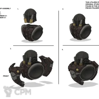 Описание картинки XV107 R'varna Battlesuit [Alternative, New] от Tridax Forge по цене 1 450руб | Свободный Рынок Миниатюр - СРМ
