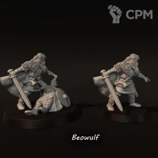 Описание картинки Vendel Era Beowulf от Recruiter по цене 300руб | Свободный Рынок Миниатюр - СРМ