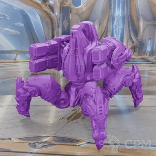 Описание картинки Protoss Immortal от White Blackjack по цене 999руб | Свободный Рынок Миниатюр - СРМ