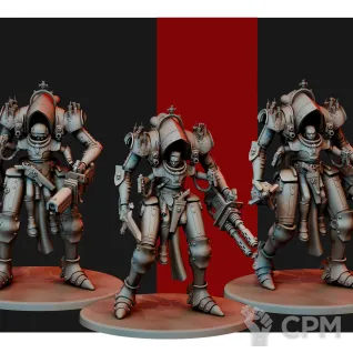 Описание картинки Paragon Warsuits от Печатный подвальчик по цене 770руб | Свободный Рынок Миниатюр - СРМ