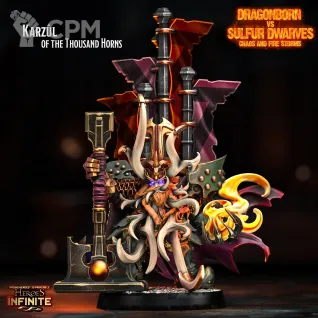 Описание картинки Dwarfs Karzul от Barduck Miniatures по цене 349руб | Свободный Рынок Миниатюр - СРМ