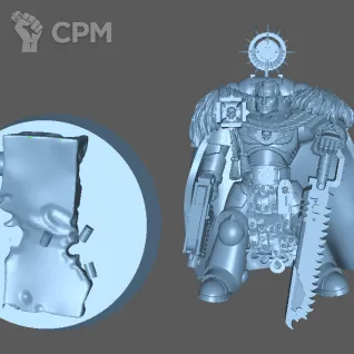 Описание картинки Captain Titus (NEW). The Wardens of Ultramar от Formosa Printing по цене 300руб | Свободный Рынок Миниатюр - СРМ