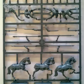 Описание картинки Dark Age Cavalry от Base 28 по цене 2 528руб | Свободный Рынок Миниатюр - СРМ