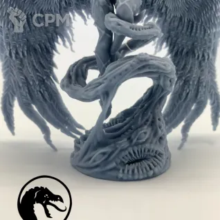Описание картинки Tzeentch Daemon Prince от Studio Cockatoo по цене 1 452руб | Свободный Рынок Миниатюр - СРМ