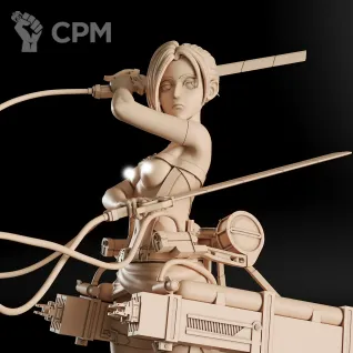 Описание картинки Annie Leonhart Фигурка (Attack on Titans) от GAS3TXD  по цене 2 900руб | Свободный Рынок Миниатюр - СРМ