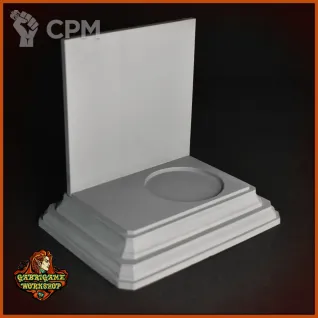 Описание картинки Дисплей. Для базы в 50мм. от Gabrigame_Terrain по цене 1 150руб | Свободный Рынок Миниатюр - СРМ