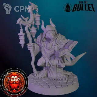 Описание картинки Кобольд жрец от Falgrim's_shop по цене 420руб | Свободный Рынок Миниатюр - СРМ