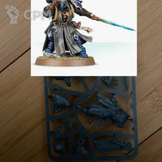 Описание картинки Primaris Librarian in Phobos Armour от d1stortion по цене 2 800руб | Свободный Рынок Миниатюр - СРМ