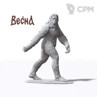 Описание картинки СНЕЖНЫЙ ЧЕЛОВЕК / САСКВОЧ от ВЕСНА по цене 250руб | Свободный Рынок Миниатюр - СРМ