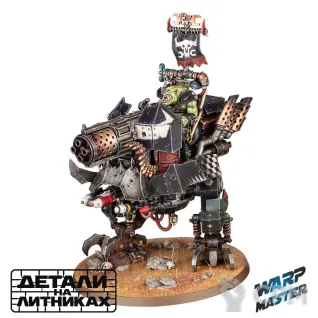 Описание картинки (Предзаказ) Big Mek Dakkarig от WARP Master по цене 1 700руб | Свободный Рынок Миниатюр - СРМ
