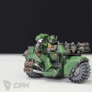 Описание картинки Attack Bike Space marines от nikborz по цене 1 000руб | Свободный Рынок Миниатюр - СРМ