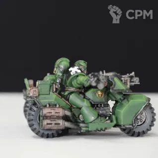 Описание картинки Attack Bike Space marines от nikborz по цене 1 000руб | Свободный Рынок Миниатюр - СРМ