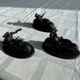 Описание картинки Space Marines Outriders от mak6389 по цене 900руб | Свободный Рынок Миниатюр - СРМ
