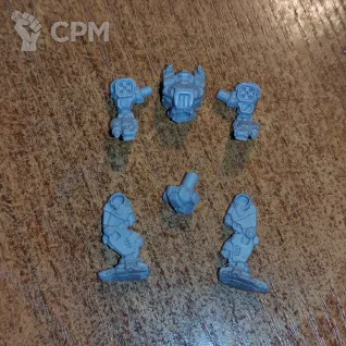 Описание картинки Арктик Чиита (Ханкъю) Прайм (35 тонн) от Dwarf Pirate Foundry по цене 450руб | Свободный Рынок Миниатюр - СРМ