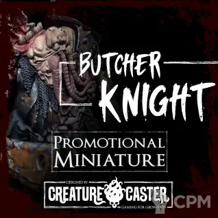 Описание картинки The Great Hunger - Butcher Knight от Manufactorum76 по цене 600руб | Свободный Рынок Миниатюр - СРМ