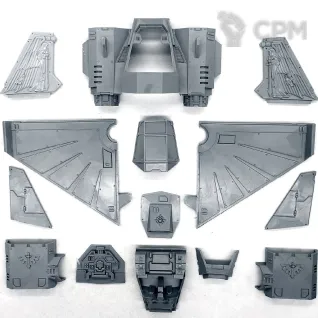 Описание картинки NEPHILIM JETFIGHTER or RAVENWING DARK TALON  от Red Rooster по цене 3 598руб | Свободный Рынок Миниатюр - СРМ
