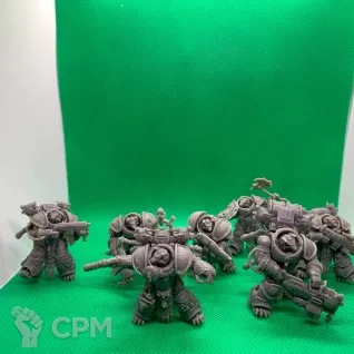 Описание картинки Strike team Sark от Master of Miniatures по цене 700руб | Свободный Рынок Миниатюр - СРМ