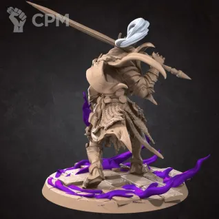 Описание картинки АРТОРИАС  (Dark Souls) путник бездны, масштаб 35мм от Mind Mash print  по цене 790руб | Свободный Рынок Миниатюр - СРМ