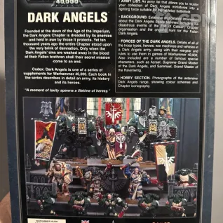 Описание картинки Warhammer 40000 - Dark Angels Codex от Mini Wargame по цене 2 950руб | Свободный Рынок Миниатюр - СРМ
