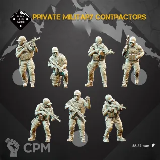 Описание картинки PMC Operators от Manufactorum76 по цене 1 050руб | Свободный Рынок Миниатюр - СРМ