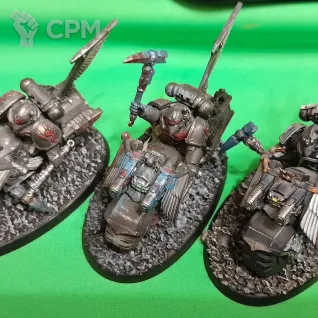 Описание картинки Армия Dark Angels Ravenwing от Jazz по цене 26 000руб | Свободный Рынок Миниатюр - СРМ