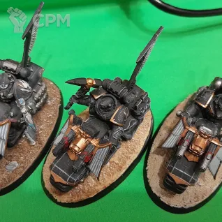 Описание картинки Армия Dark Angels Ravenwing от Jazz по цене 26 000руб | Свободный Рынок Миниатюр - СРМ