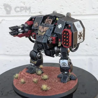 Описание картинки Balistus dreadnought в покрасе на заказ от No1se knight по цене 3 500руб | Свободный Рынок Миниатюр - СРМ