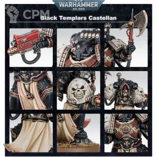 Описание картинки Black Templars Castellan от Студия Лютье по цене 750руб | Свободный Рынок Миниатюр - СРМ