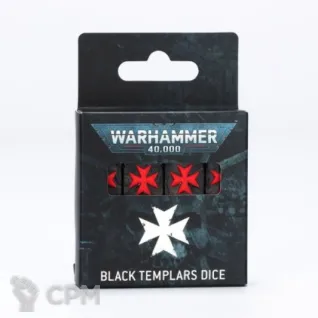 Описание картинки Black Templars Dice от Warp-Smuggling по цене 3 500руб | Свободный Рынок Миниатюр - СРМ