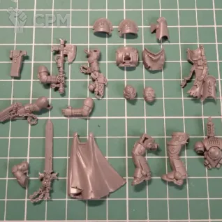 Описание картинки Black Templars Primaris Crusader Squad x10 моделей от Студия Лютье по цене 2 850руб | Свободный Рынок Миниатюр - СРМ