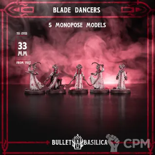 Описание картинки Blade Dancers от Manufactorum76 по цене 800руб | Свободный Рынок Миниатюр - СРМ