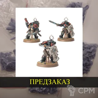 Описание картинки Bladeguard Veterans (разобранные) от White Rhino по цене 699руб | Свободный Рынок Миниатюр - СРМ