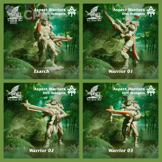 Описание картинки Blades of Khaine Kill Team от Asterisk Print по цене 2 500руб | Свободный Рынок Миниатюр - СРМ