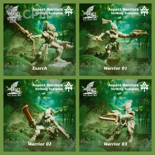 Описание картинки Blades of Khaine Kill Team от Asterisk Print по цене 2 500руб | Свободный Рынок Миниатюр - СРМ