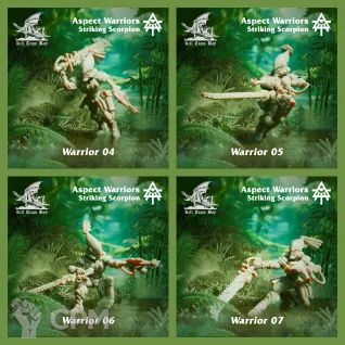 Описание картинки Blades of Khaine Kill Team от Asterisk Print по цене 2 500руб | Свободный Рынок Миниатюр - СРМ